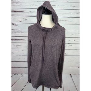 Athleta Uptempo‎ hoodie pullover sweatershirt size XS Extra Small Purple 382882
